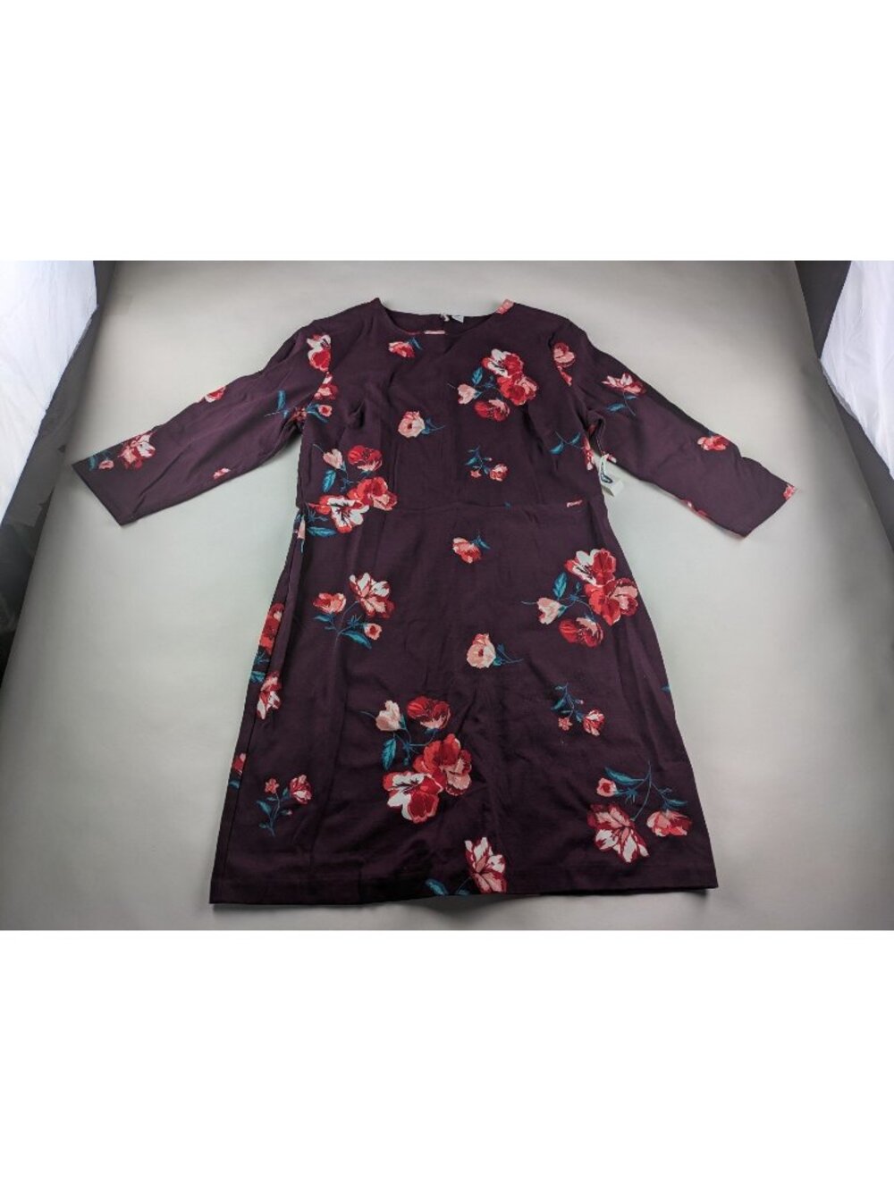 Old Navy Plum Floral Dress Womens XL NWT